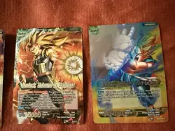 Dragon Ball Super Cards Game DBS Awaken Double Sided Cards Lot Of 17 - Image 4
