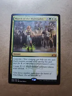 March of the Multitudes Guilds of Ravnica Regular Card MTG - Image 1