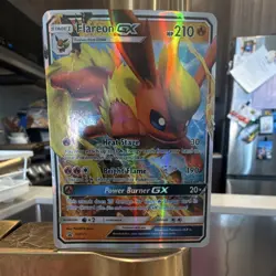 Pokemon Flareon GX SM171 SM Promo Full Art Holo 210 HP Card - Image 1