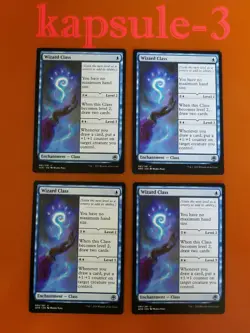 4x Wizard Class | Forgotten Realms | MTG Magic Cards - Image 1