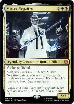 Mister Negative (Foil) - 0135 - Marvel's Spider-Man MTG - NM/M - English - Image 1