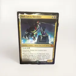 Dark Leo & Shredder - Teenage Mutant Ninja Turtles - NM-Mint - MTG - Image 1