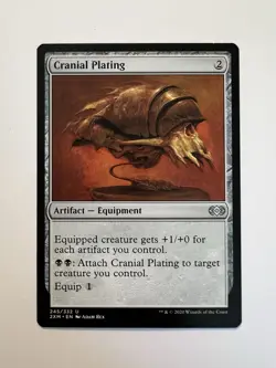 Cranial Plating - MTG Double Masters - NM - Image 1