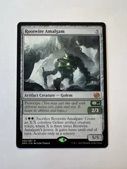 Rootwire Amalgam - MTG The Brothers' War - NM - Image 1