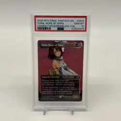 MTG Final Fantasy Borderless Foil Yuna Hope of Spira PSA 10! - Image 1