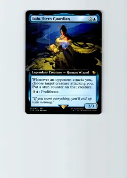 MTG - Lulu, Stern Guardian (Extended) - 0143 - FIC -Commander: Final Fantasy- NM - Image 1