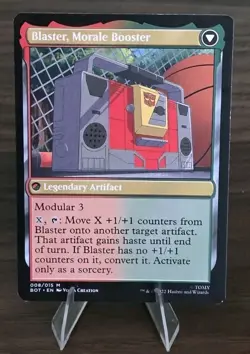 MTG Blaster, Combat DJ Universes Beyond: Transformers Regular Free Ship - Image 2