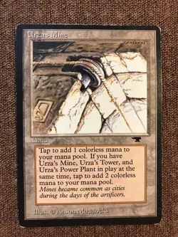 Urza’s Mine (Pulley), Antiquities, Vintage, Legacy, Modern, EDH, MTG, Urzatron - Image 1