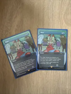MTG Foil Daze Spongebob Secret Lair NM SLD 1934 - Image 1
