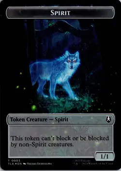 Copy (0001) // Spirit Double-Sided Token T Avatar Airbender 1 // 3 NM Foil Magic - Image 2