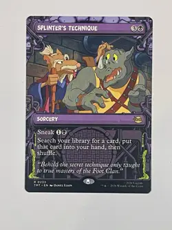 Splinter's Technique (Showcase) Teenage Mutant Ninja Turtles Regular - Image 1