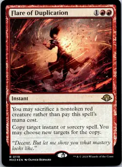 Flare of Duplication R Modern Horizons 3 119 NM - Image 1