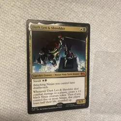MTG TMNT M Dark Leo & Shredder #0142 - Image 1