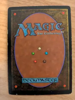 MtG *Korean* Dark Ritual - FBB 4th Edition, Moderately Played - Image 2