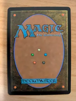 MtG *FOIL* *Signed* Arid Mesa from Zendikar, German Language, Lightly Played - Image 2