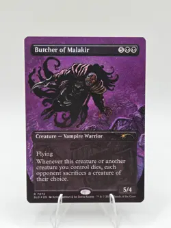 Butcher of Malakir (7072) Secret Lair Drop Foil Near Mint - Image 1