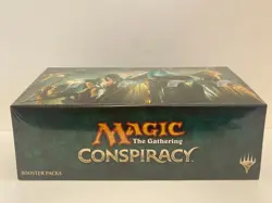 x1 Magic The Gathering Conspiracy Booster Box English Factory Sealed! 653569934585 - Image 1