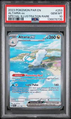 Pokemon Paradox Rift Altaria ex 253 PSA 10 - Image 1