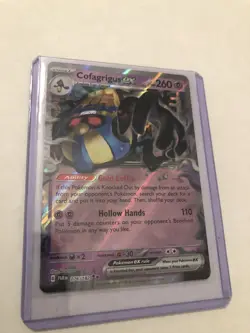 Holo Cofagrigus ex 076/182 Double Rare Paradox Rift Pokemon TCG - Image 2