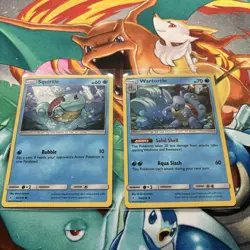 Pokemon TCG Squirtle And Wartortle Holo Unbroken Bonds Promo NM/M Condition - Image 2