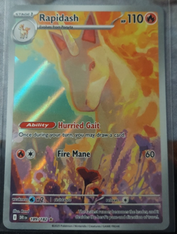 Rapidash 189/182 Pokemon Destined Rivals NM - Image 1