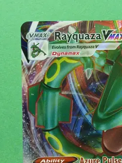 Pokemon Sword & Shield Crown Zenith Rayquaza VMAX 102/159 Ultra Rare - Image 4