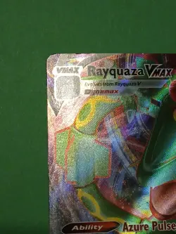 Pokemon Sword & Shield Crown Zenith Rayquaza VMAX 102/159 Ultra Rare - Image 5
