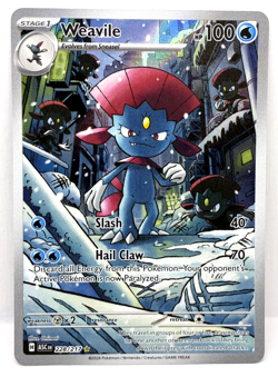 Weavile - 228/217 Pokemon TCG Ascended Heroes Illustration Rare Card - Image 1