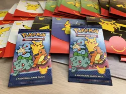 2021 Pokemon 25th Anniversary McDonalds Special Promo Sealed Booster Pack - Image 1