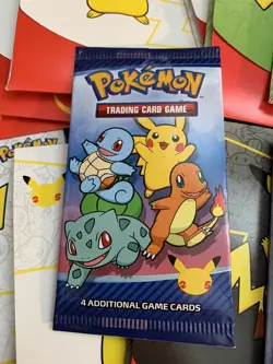 2021 Pokemon 25th Anniversary McDonalds Special Promo Sealed Booster Pack - Image 2