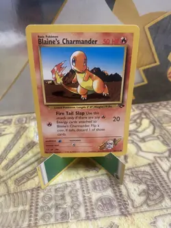 Pokemon Card Gym Challenge Blaine's Charmander 60/132 WOTC Vintage - Image 1