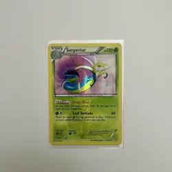 Serperior 125/124 Holo Dragons Exalted Secret Rare Pokemon - Image 1