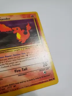 Charmander - 50/82 - Common 1st Edition - Team Rocket HP Pokemon Vintage - Image 3