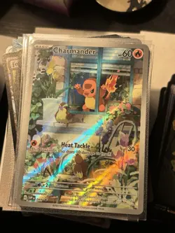 Pokemon TCG Charmander SVP Holo 044 - Image 2