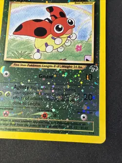 Swirl !!! Ledyba 07/18 Southern Islands Reverse Holo Pokemon - Image 2