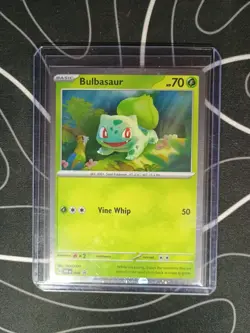 ALL OF THEM ARE SWIRLS Pokemon TCG Bulbasaur Charmander Squirtle 151 Promo - Image 3