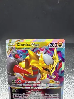 Pokemon TCG Sword & Shield -Lost Origin Giratina VSTAR 131/196 Ultra Rare - Image 3