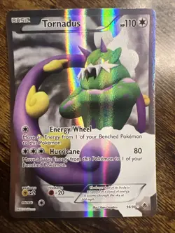 Pokemon TCG Tornadus Emerging Powers Holo Full Art Ultra Rare - Image 1