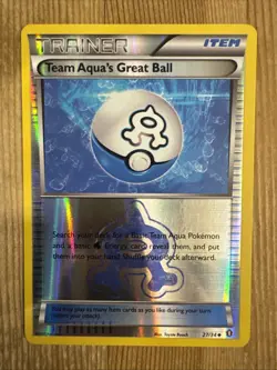 Pokemon Double Crisis - Team Aqua’s Great Ball Reverse Holo 27/34 VLP - Image 1