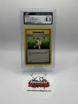 CGC 8.5 NM/MINT+ Recycle 1st Edition Fossil 61/62 Pokemon 1999 Non-Holo Trainer - Image 1