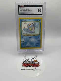 Totodile Neo Genesis 81/111 CGC 10 GEM MINT Pokemon 2000 Vintage WOTC - Image 1