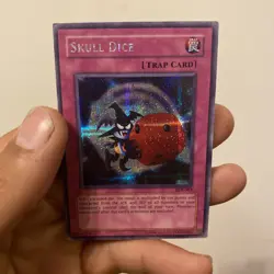 SKULL DICE EDS-003 SECRET RARE ETERNAL DUELIST SOUL YU-GI-OH HOLO - Image 1