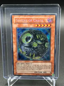 Yugioh TCG Sphere of Chaos RGBT-EN093 Secret Rare Unlimited Edition NM - Image 1