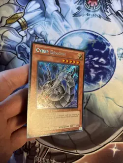 (7) Cyber Dragon LCGX-EN176 Unlimited Secret Rare Vintage Yugioh Alt Art VLP - Image 2