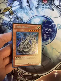 (7) Cyber Dragon LCGX-EN176 Unlimited Secret Rare Vintage Yugioh Alt Art VLP - Image 3