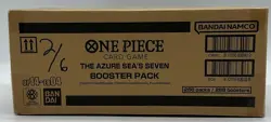 One Piece TCG English OP-14 EB-04 The Azure Sea's Seven Booster Box Case SEALED - Image 3