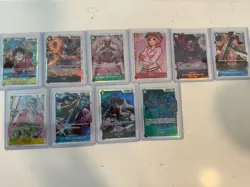 One Piece CCG Lot Of 10 JP - Image 1