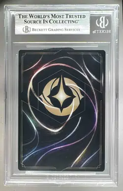 337 Flounder Voice Reason 2023 Disney Lorcana First Chapter #145 Cold Foil BGS 9 - Image 2