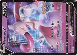 SWSH: Sword & Shield Promo Cards #SWSH223 Mewtwo V - Image 1