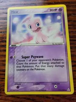 MP Mew - (Non-Holo DVD Promo) 111/110 Miscellaneous Cards & Products Regular - Image 1